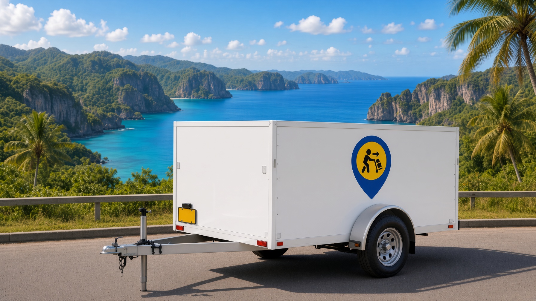 ProblemMovers enclosed trailer